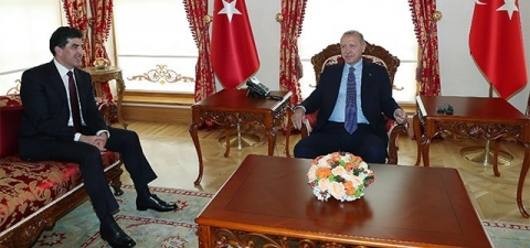 مضمون اجتماع نيجيرفان البارزاني مع أردوغان