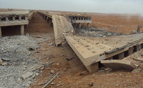 تأهيل أطول جسر بري في العراق