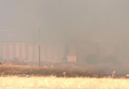 إجلاء 100 عائلة في سنجار بسبب الحرائق