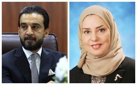 الحلبوسي لنظيرته البحرينية: أمن وسلامة البعثات الدبلوماسية في العراق 