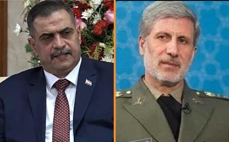 وزير الدفاع الإيراني للشمري: دافعنا عن العراق دوماً لأن استقراره يصب في مصلحة المنطقة