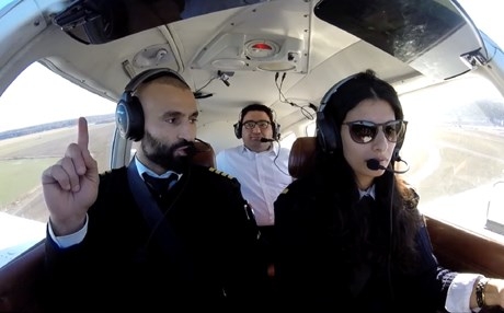 كوردي في السويد يمتلك طائرات وأكاديمية لتعليم الطيران