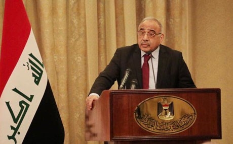 عبدالمهدي يعلن إلغاء مؤتمره الصحفي الأسبوعي وتعيين متحدثين باسمه