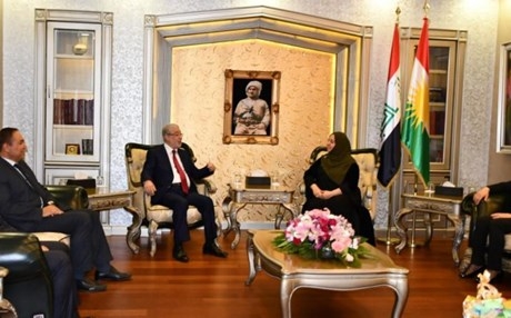  الحداد وفائق يؤكدان ضرورة العمل المشترك بين مجلس النواب العراقي وبرلمان كوردستان