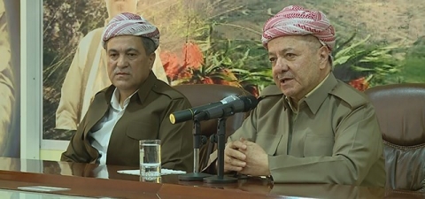  الرئيس البارزاني: قلقون حيال القصف الإيراني والتركي على المناطق الحدودية