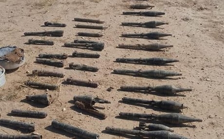 الاستخبارات العسكرية تعلن ضبط مخبأ للعتاد والمتفجرات في الموصل