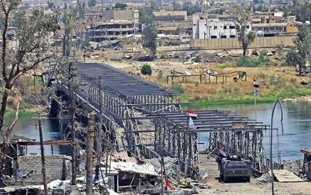 محافظ نينوى: قلة التخصيصات المالية تسببت في تأخير إعادة تأهيل جسور الموصل