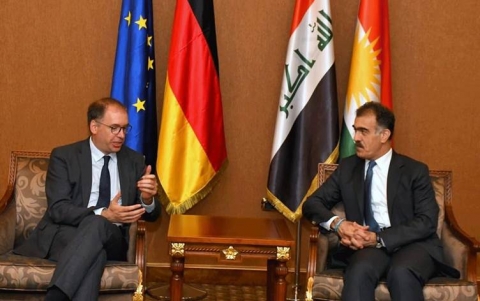 نائب وزير الخارجية الألماني يصل إلى أربيل