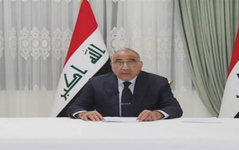 عبدالمهدي: نحن اليوم بين خياري الدولة واللا دولة