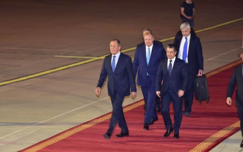 وزير الخارجية الروسي يصل إلى أربيل