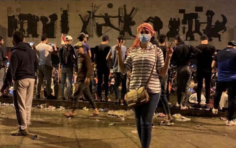 مسلحون مجهولون يختطفون الناشطة 