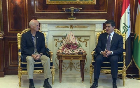 وفد رفيع من الكونغرس الأمريكي يجتمع مع رئيس إقليم كوردستان ورئيس وزراء الإقليم