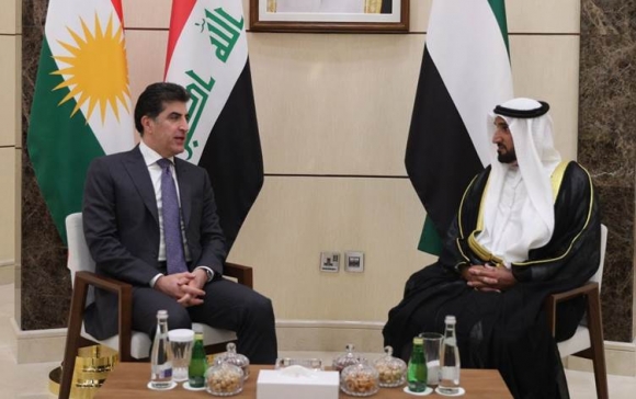 نيجيرفان البارزاني يصل إلى الإمارات في زيارة رسمية