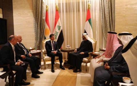 نيجيرفان البارزاني وولي عهد أبوظبي يبحثان فرص العمل والاستثمار في إقليم كوردستان والعراق