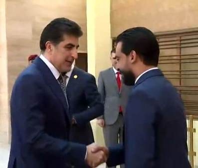 بعد لقاء جمعه بعبدالمهدي.. نيجيرفان البارزاني يجتمع مع محمد الحلبوسي