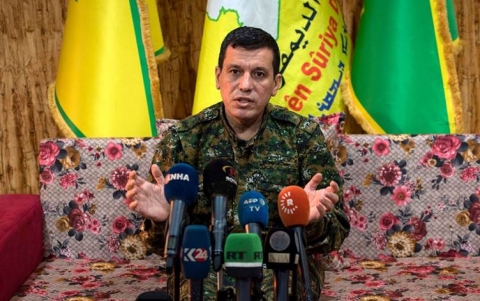 مظلوم كوباني: تركيا هاجمت تل تمر بينما كان ترمب وأردوغان مجتمعين