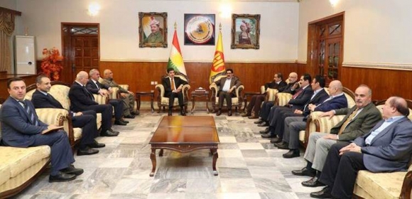 نيجيرفان البارزاني يواصل لقاءاته مع الأحزاب الكوردستانية ويجتمع بالمكتب السياسي للديمقراطي الكوردستاني