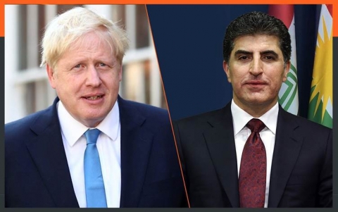 نيجيرفان البارزاني يهنئ جونسون بفوز المحافظين في الانتخابات البرلمانية البريطانية