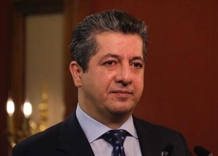 مسرور بارزاني يعزي بوفاة رئيس الوزراء البحريني