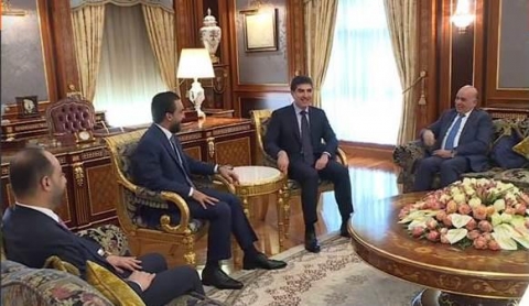 نيجيرفان البارزاني والحلبوسي يتفقان على مساعدة الشركاء لاختيار رئيس الوزراء وفقاً لمطالب الشعب العراقي