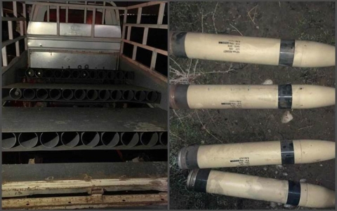 الصواريخ المستخدمة باستهداف معسكر K1 في كركوك