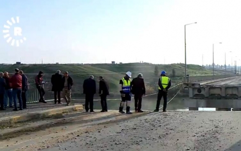 بدء ترميم جسر آلتون كوبري الرابط بين مدينتي أربيل وكركوك