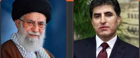 نيجيرفان البارزاني يعزي خامنئي بمقتل سليماني