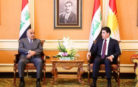 نيجيرفان البارزاني وعبدالمهدي يؤكدان الحرص على عدم تحويل العراق لساحة نزاعات لأطراف دولية