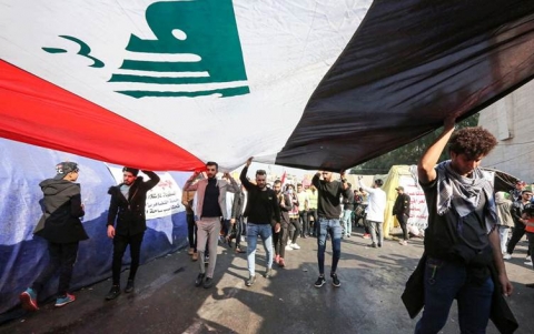  قوات الأمن تطلق الرصاص الحي وقنابل الغاز لتفريق محتجين في بغداد