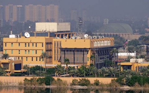 الإعلام الأمني يؤكد سقوط 3 صواريخ في محيط الخضراء وسط بغداد