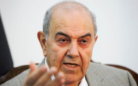 علاوي: أي مرشح يأتي بقرار خارجي سيلقى رفضاً سياسياً وشعبياً