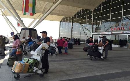 الأردن توقف السفر البري مع العراق وتعتمد مطاري أربيل وبغداد للنقل الجوي