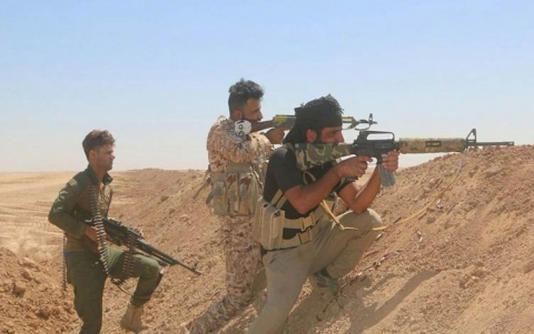 مقتل 18 عراقياً بقصف جوي لمقر تابع للحشد الشعبي قرب الحدود السورية