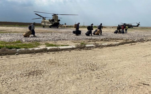 العراق يتسلم مقر لقوات التحالف في بغداد