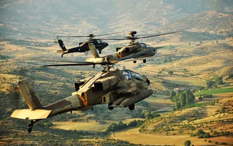 مروحيات اسرائيلية تقصف أهدافاً جنوبي سوريا