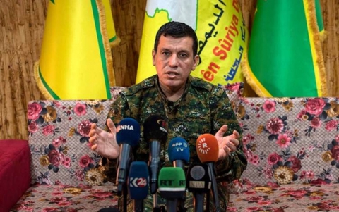 عبدي مخاطباً الكاظمي: نتطلع للعمل سوية لضمان هزيمة داعش