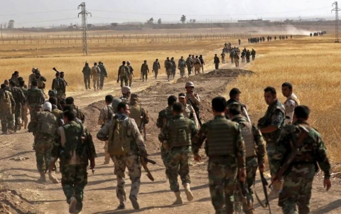 مقتل 15 عنصراً من داعش بعملية مشتركة بين البيشمركة والتحالف الدولي