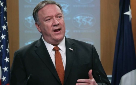 بومبيو يستنكر استهداف المدنيين في تل حلف وكوباني