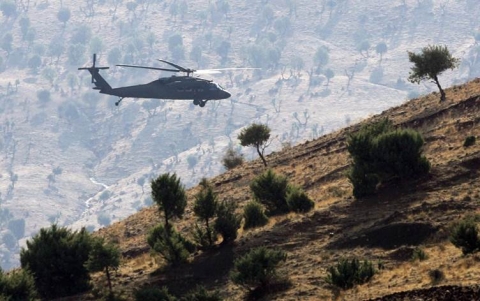 زاخو.. وصول المزيد من الجنود الأتراك بإنزال جوي على جبل خامتير