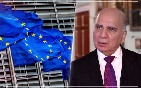 فؤاد حسين يحث نظراءه الأوروبيين على رفض إدراج العراق بقائمة غسيل الأموال وتمويل الإرهاب