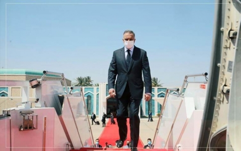 الكاظمي يتوجه إلى إيران في زيارة رسمية