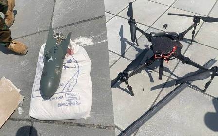 ضبط طائرة مسيرة تحمل مقذوفاً بوزن 2 كلغم في بغداد