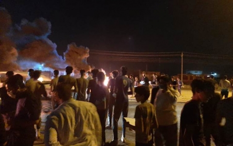 البصرة.. تظاهرات احتجاجية ضد نقص الكهرباء