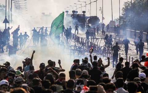 حقوق الإنسان تعتبر إهانة المتظاهرين انتهاكا 