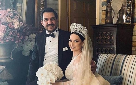 الأمن الأردني يستدعي زوج الفنانة ديانا كرزون فور انتهاء حفل زفافهما