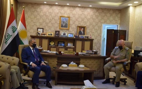 وفد الداخلية العراقية يبحث مع مدير جنسية إقليم كوردستان حل مسألة إصدار البطاقة الوطنية