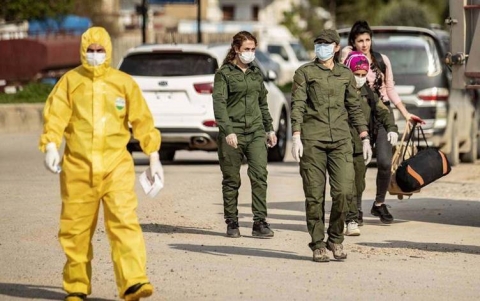 وفاتان و39 إصابة جديدة بفيروس كورونا في كوردستان سوريا