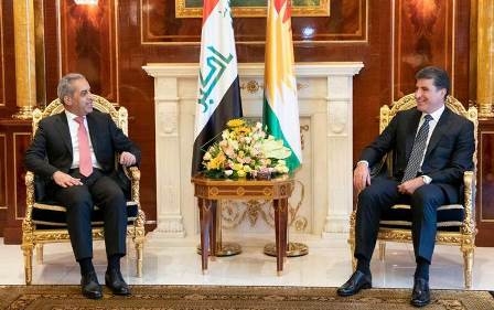 نيجيرفان بارزاني وفائق زيدان يؤكدان على حماية استقلالية القضاء وعدم خلطه بالسياسة