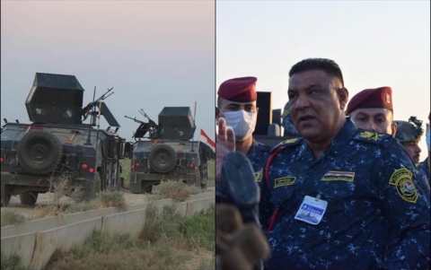 إحباط استهداف رتل قائد في الشرطة الاتحادية على طريق كركوك - تكريت