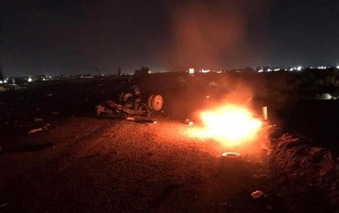 انفجار سيارة مفخخة في الرمادي